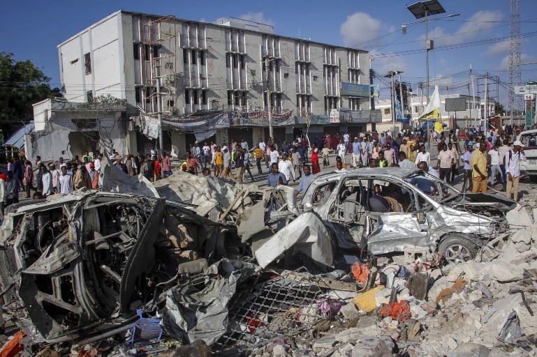 Al Shabab double VBIED attack kills more than 120 in Mogadishu